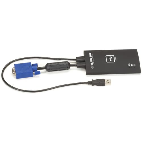 Black Box Usb Laptop Console Crash Cart Adapter - Vga Usb