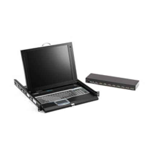 Black Box 17 tommer Kvm Console Drawer With 8-port Switch - Vga