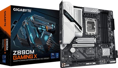 Bundkort Gigabyte Z890M Gaming X - LGA 1851, DDR5, PCIe 5.0, 2,5GbE