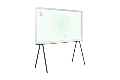 Samsung The Serif 55 tommer 4k Qled Smart Tv Cloud White