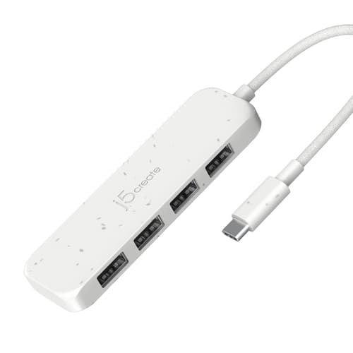 J5 Create Eco-friendly Usb-c To 4-port Type-a Gen 2 Hub Usb-c 3.2 Gen 1 (3.1 Gen 1) Usb 3.2 Gen 2 (3.1 Gen 2) Type-a
