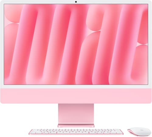 Apple Imac (2024) 24' Lyserød Apple M4 24gb 512gb 23.5 tommer