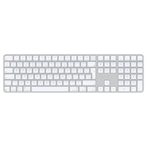 Apple Magical Keyboard W/touch Id & Num Silicon Trådbunden Och Trådlös Engelsk