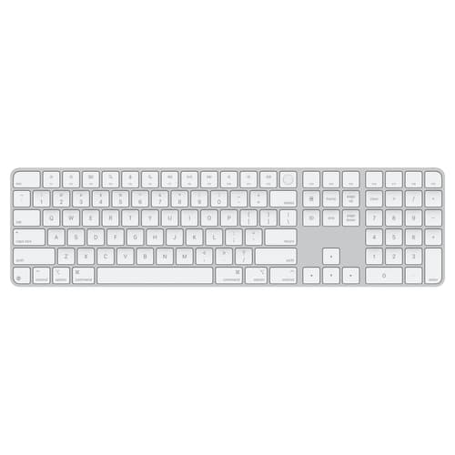 Apple Magic Tastatur Universel Usb + Bluetooth Qwerty Us Engelsk Hvid Kablet Og Trådløs Us Engelsk