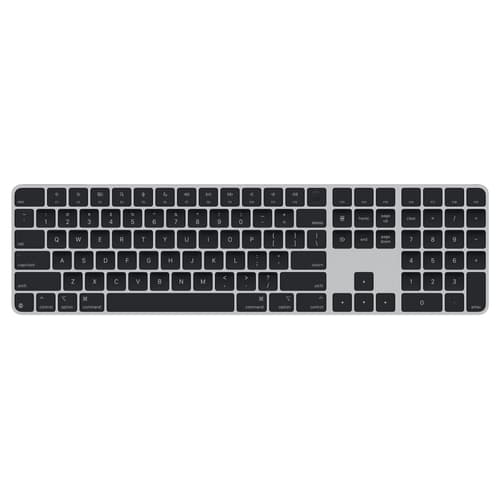 Apple Magic Tastatur Universell Usb + Bluetooth Qwerty Us Engelsk Sort Kablet Og Trådløst Us Engelsk