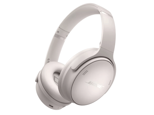 Bose Quietcomfort Headphones Stereo White Smoke