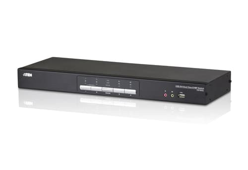 Aten Usb Dvi Dual View Kvmp Switch Cs1644a