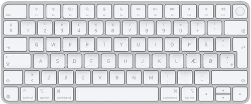 Apple Magic Keyboard Touch Id Apple Silicon Usb-c (2024) Kablet Og Trådløs Dansk billede
