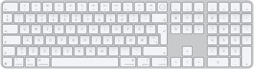 Apple Magic Keyboard Touch ID Apple Silicon numerisk USB-C (2024) Kabel &  Trådlös Svenska, Finska (MXK73S/A) | Dustinhome.se