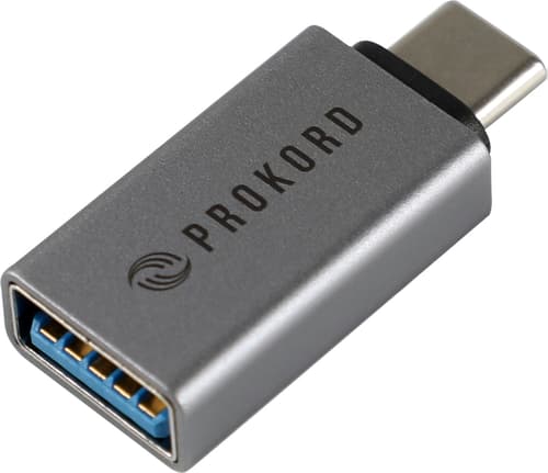 Prokord Usb-c Till Usb-a Adapter Usb-a Usb-c Metallisk
