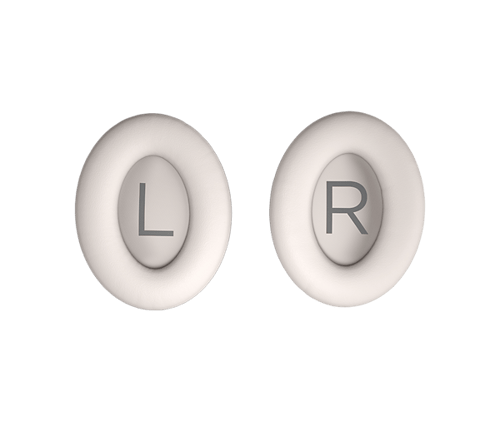 Bose Kit Med Öronkuddar Till Qc 45 - Vit Vit Set Med Kudde/ring