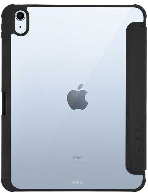 Pomologic Origami Case Ipad 10th Gen, Ipad 11th Gen Svart, Transparent