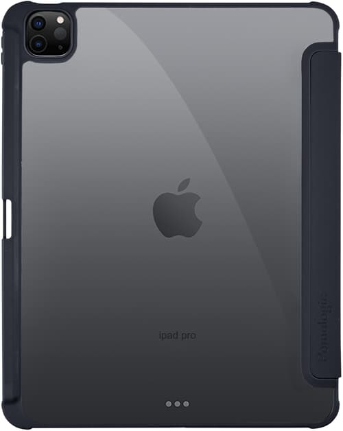Pomologic Origami Case Ipad Pro 13 tommer (m4), Ipad Pro 13 tommer (m5) Sort, Transparent