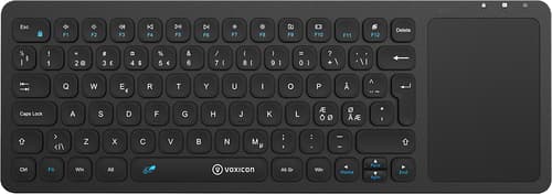 Voxicon Tangentbord Trådlös 255wl + Touch Funktion Trådlös Sax Nordisk
