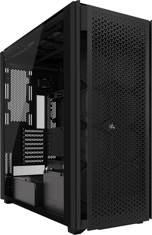 Corsair 9000d Airflow Icue Link Full Tower Sort billede