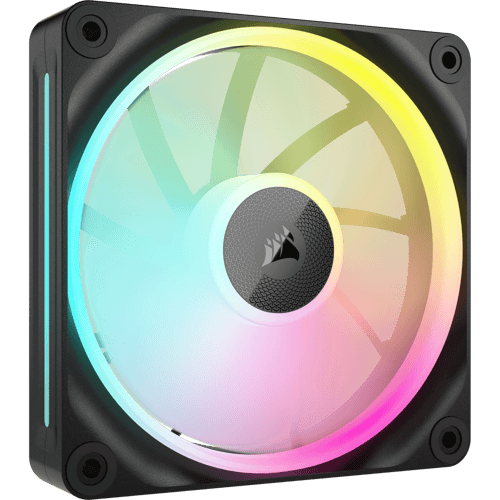 Corsair Icue Link Lx120 Rgb Ventilator Sort billede