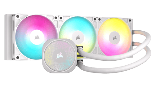 Corsair Nautilus 360 Rgb Aio -nesteenjäähdytin Valkoinen