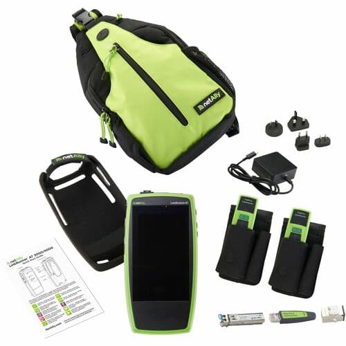 Netally Linkrunner At 4000 Advanced Poe-testeri Musta, Vihreä