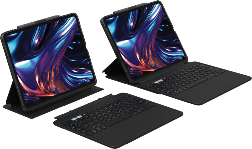 Zagg Pro Keys 2 Ipad Pro 13" (m4), Ipad Pro 13" (m5) Pohjoismainen Musta