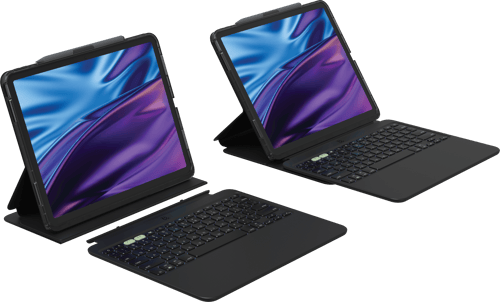 Zagg Pro Keys 2 Ipad Air 13 tommer (m2), Ipad Air 13 tommer (m3), Ipad Air 13 tommer (m4) Nordisk Sort billede