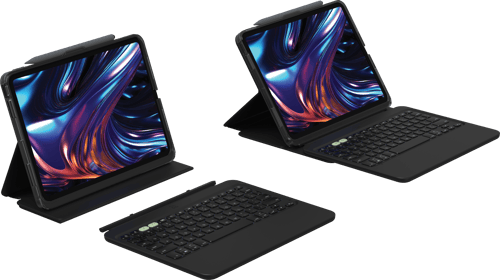 Zagg Pro Keys 2 Ipad Pro 11" (m4)), Ipad Pro 11" (m5) Pohjoismainen Musta