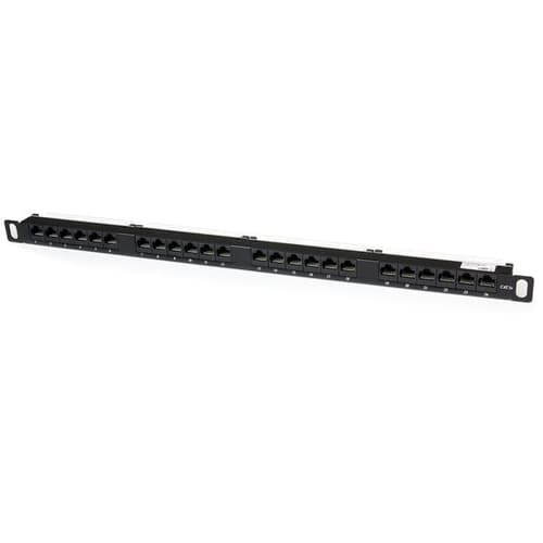 Startech Kytkentäpaneeli Musta Cat 5e 0.5u