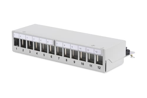 Digitus Dn-93706 Patch Panel 1u Grå 1u billede