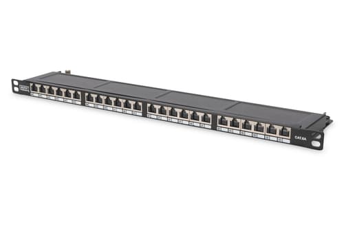 Digitus Patchpanel Svart 0.5u