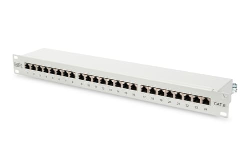 Digitus Kytkentäpaneeli Harmaa Cat 6 1u