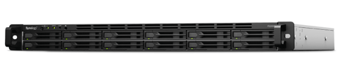 Synology Flashstation Fs2500 Datalagringsserver Nas Rack (1u) Ryzen Embedded V1780b 8 Gb Ddr4 0 Tb Sort, Grå