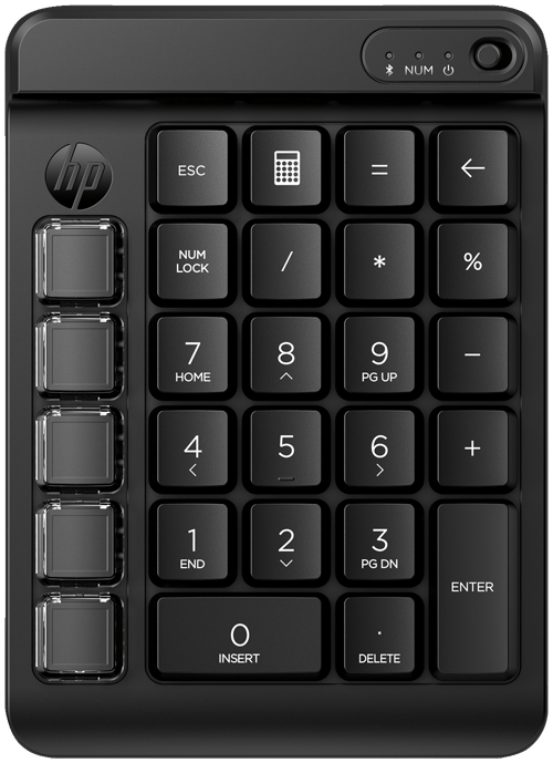 Hp 435 Programmable Wireless Keypad Trådløs billede