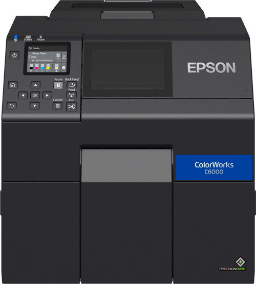 Epson Colorworks Cw-c6000ae Etiketprinter Inkjet Farve 1200 X 1200 Dpi 119 Mm/sek. Ledningsført Ethernet Lan