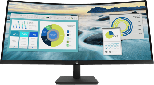 Hp P34hc G4 Curved 34"" 3440 × 1440pixels Va 21:9 60hz