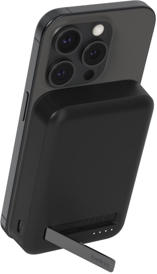 Belkin Qi2 Magsafe Powerbank With Kickstand 10000mah Musta