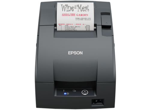 Epson Tn-u220iib (142) Usb/ethernet Ps Cutter Inkl Ac-adapter Epson Dark Grey billede
