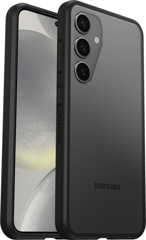 Otterbox React Series Samsung Galaxy S24 Läpinäkyvä, Musta