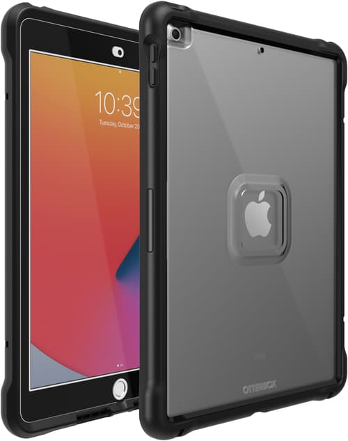 Otterbox Unlimited Kickstand Case Ipad 10.2"" 7th Gen, Ipad 10.2"" 8th Gen, Ipad 10.2"" 9th Gen Svart, Transparent