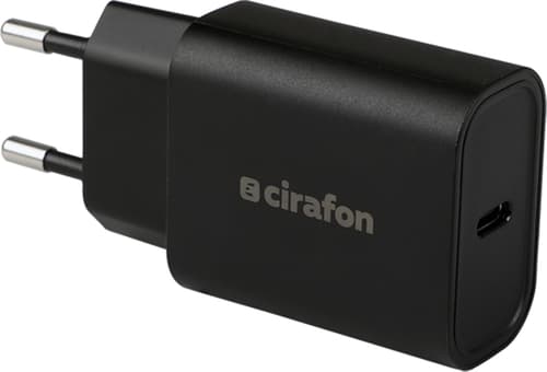 Cirafon 20w Usb-c Snabbladdare Svart