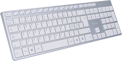 Voxicon Näppäimistö Slim Metal 290 Langaton Pohjoismainen