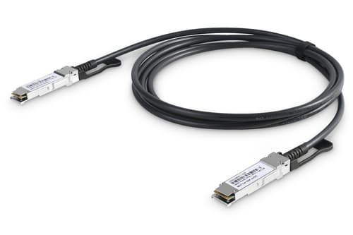 DIGITUS 40GBase direct attach cable - 1 m - Sort - 1 meter