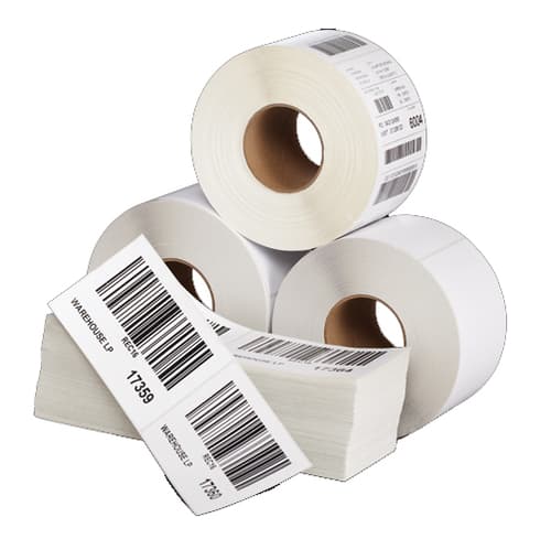 Zebra Etiketter Z-perform 1000d 102x76mm 4-pack billede