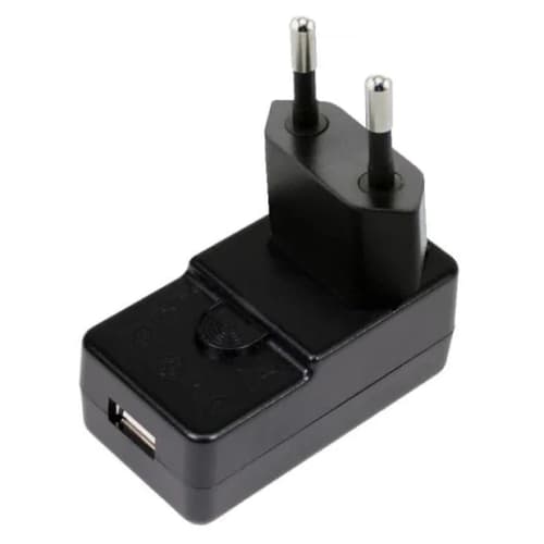 Zebra Wall Charger 100-240vac 5v 2.5a With Eu-plug Sort billede