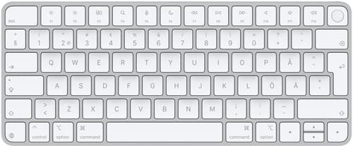 Apple Magic Keyboard Touch Id Apple Silicon Usb-c (2024) Kablet Og Trådløst Svensk, Finsk