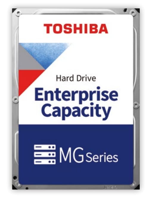 Toshiba Toshiba Mg10 Enterprise 24tb 3.5 tommer 7200r/min Sata 6.0 Gbit/s Hdd