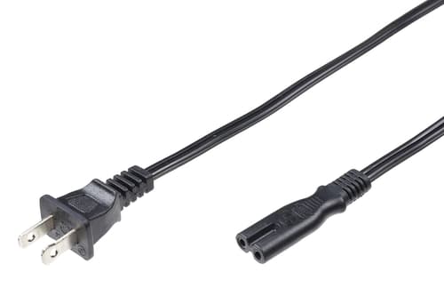Microconnect Power Cord 1.8m. Strømstik Type A C7 Sort