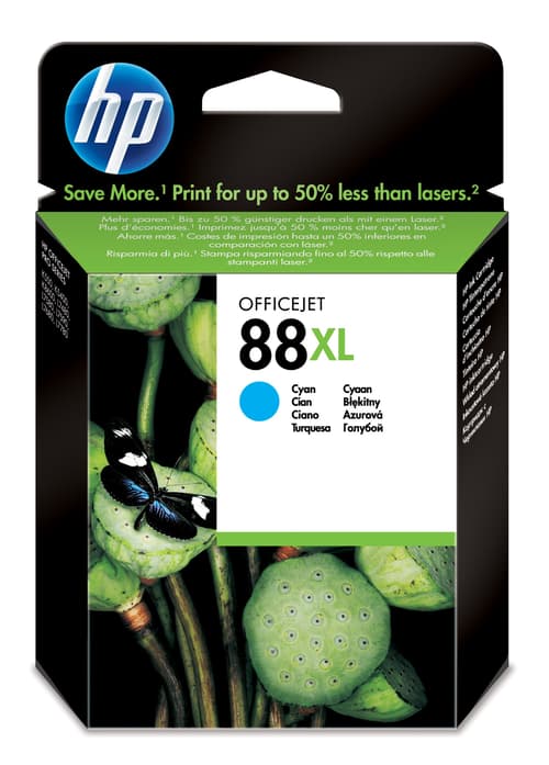 Hp Blekk Cyan No.88 K550 Högkapacitet