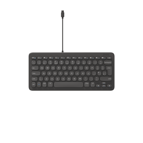 Zagg Universal Keyboard Usb-c Wired Nordic Kablet Nordisk