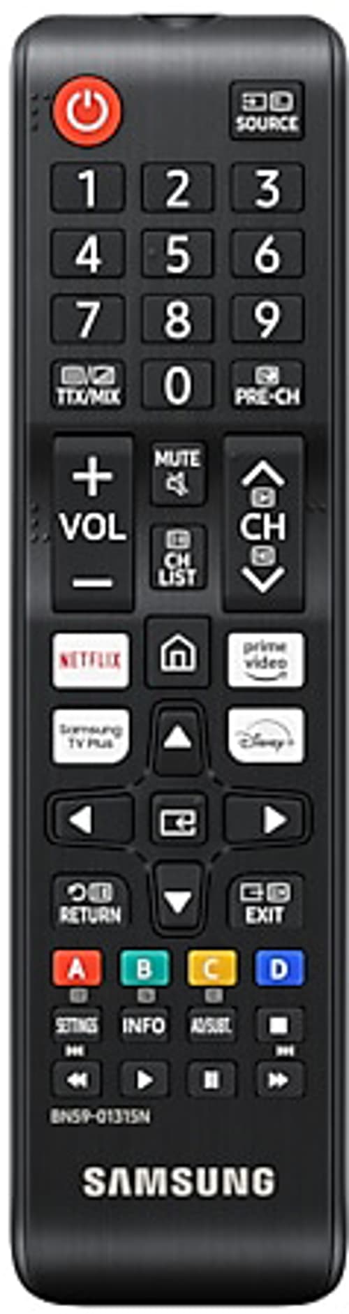 Samsung Remote Tm1240an
