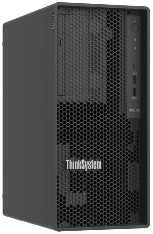 Lenovo Thinksystem St50 V3 Palvelin 1,92 Tb Tower Intel Xeon E E-2414 2,6 Ghz 16 Gb Ddr5-sdram 500 W