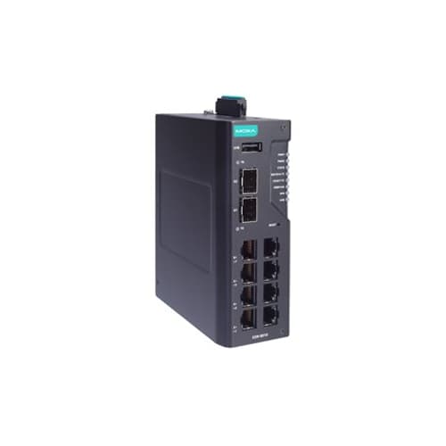 Moxa Edr-8010-2gsfp 8xfe 2xsfp Industrial Router